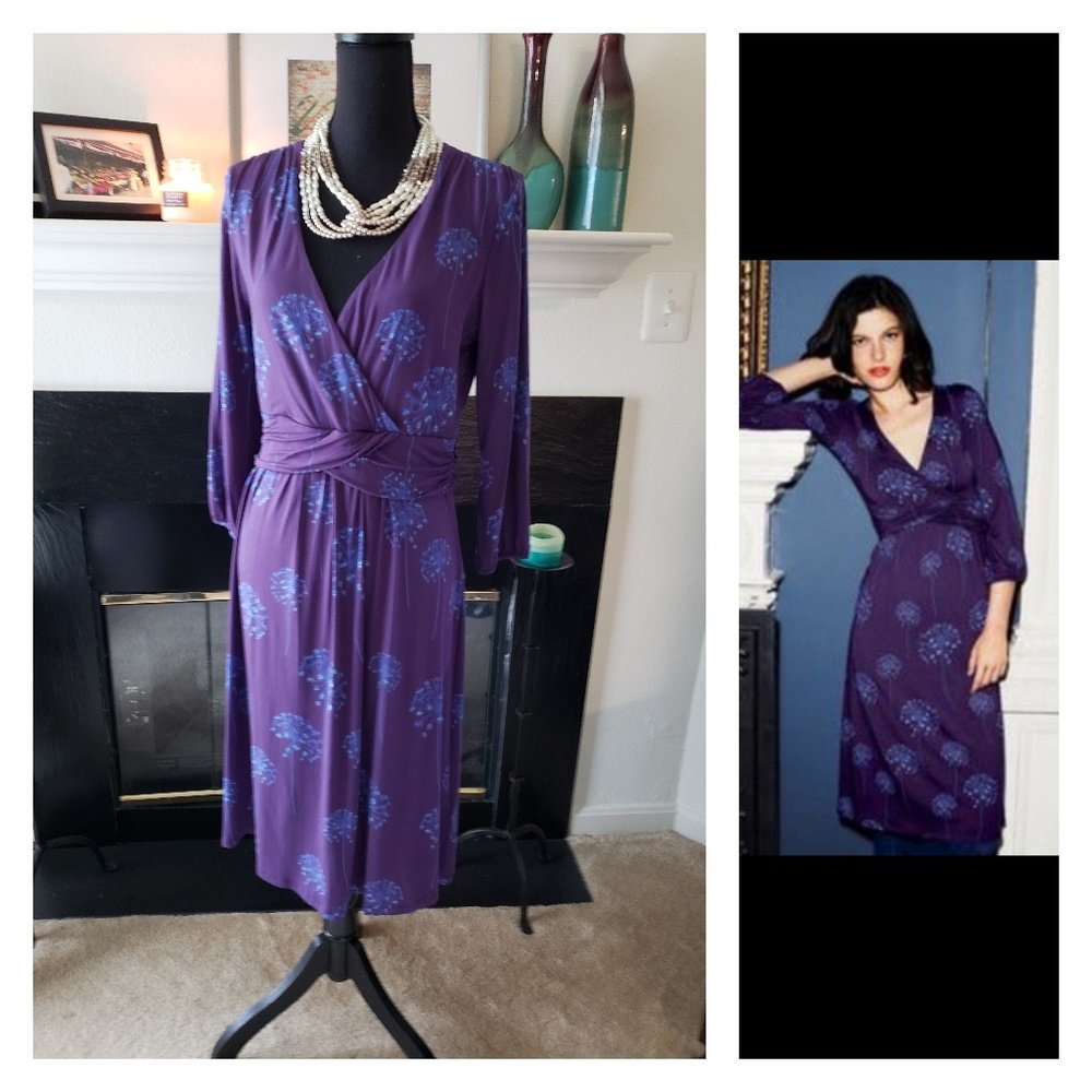 Boden Edie Faux Wrap Dress